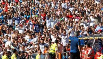 Las imágenes de la despedida de Mou en el Bernabéu