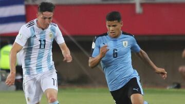 Sigue en vivo la narración minuto a minuto del partido que mide a Argentina y Uruguay en el Sudamericano Sub-20, hoy, 24 de enero, en As.com.