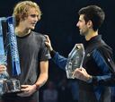 Djokovic bendice a Zverev: "Feliz por verte ganar grandes títulos"