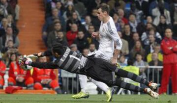 Gareth Bale y Keylor Navas.