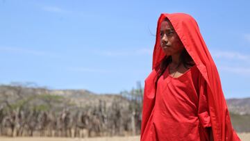 Tres Bocas, La Guajira. 14 de marzo de 2020. Comunidad Wayuú en la alta Guajira. (Colprensa - Camila Díaz)