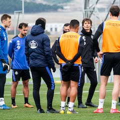 El Real Valladolid trabajará en cinco sesiones en una semana sin partido