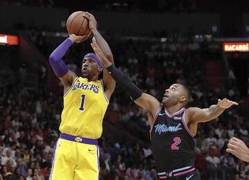 Caldwell-Pope fue el segundo anotador de los Lakers, con 19 puntos, producto de tres triples y ocho tiros libres de ocho intentados.
