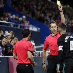 Sergio Ramos tiene el récord europeo de tarjetas