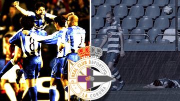Cronolog¨ªa de la ca¨ªda del Depor al abismo: de rozar la Champions a una Segunda B infernal