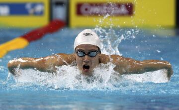 En el Mundial de piscina corta de Dubái, en 2010, Mireia Belmonte regresó a casa con cuatro medallas: tres de oro (200 mariposa, 200 estilos y 400 estilos) y una plata (800 libres) en la que sólo fue superada por su compañera de equipo Erika Villaécija.