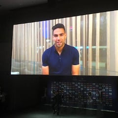 Las emotivas palabras de Falcao en la despedida de Juanfran