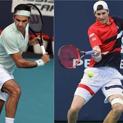 Isner - Federer: TV, horario y dónde ver en directo la final