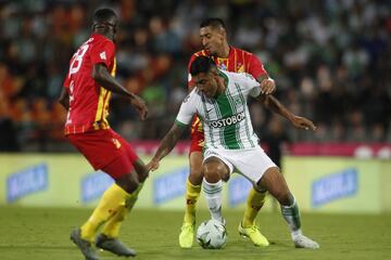 Atlético Nacional derrotó al Deportivo Pereira en la primera fecha de la Liga BetPlay I-2020. Los goles del triunfo verde fueron obra de Jarlan Barrera y Jefferson Duque.