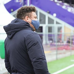 Ronaldo hace efectivo su apoyo al equipo con su presencia