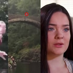 Ya hay condena para la chica que empujó a su amiga por un puente de 20 metros: 2 días de prisión