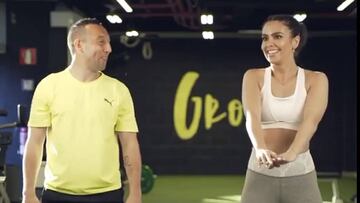 Cristina Pedroche estrena 'The Mirror' en Instagram con una entrevista a Cazorla