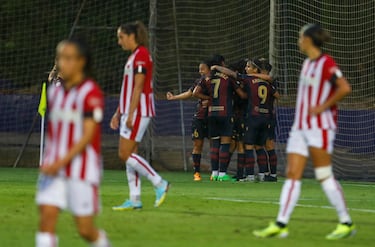 Ludmila salva al Atleti en Alcal, que mostr su apoyo a las 15