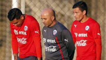 Sampaoli: cuatro o cinco atrás