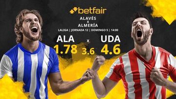 Deportivo Alavés vs. UD Almería: horario, TV, estadísticas, clasificación y pronósticos