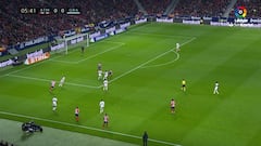 El tremendo fallo del Granada que dio la victoria al Atletico