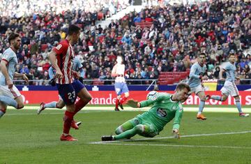 Vitolo marca el 2-0.