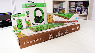 razer x minecraft accesorios perifericos hardware pc