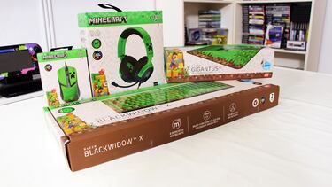 Razer x Minecraft: lleva tu setup al próximo nivel y domina el Overworld con estos nuevos accesorios oficiales