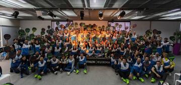 El equipo que crea Kuikma en la presentaci&oacute;n de Madrid.