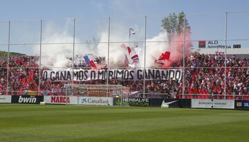 El 20 de mayo de 2017 ya pasará a formar parte de las fechas importantes en la historia del Atlético de Madrid. La primera Liga femenina rojiblanca ya está aquí.  Esther y Amanda marcaron los goles rojiblancos. 
