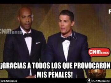 Los mejores 'memes' de la Gala del Balón de Oro 2014