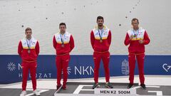 Los olímpicos Cubelos-Peña, bronce en Szeged