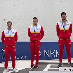 Doblete español en el K2 500 de la Copa del Mundo de Hungría