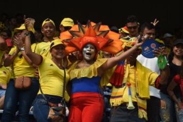 Las mejores imágenes del partido entre Colombia y Ecuador