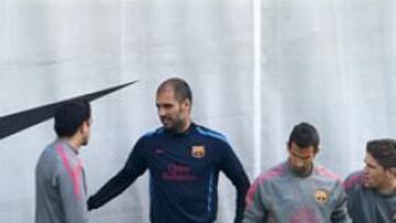 <b>VUELVEN. </b>A partir de mañana esta imagen de entrenamientos volverá a ser habitual en Can Barça.