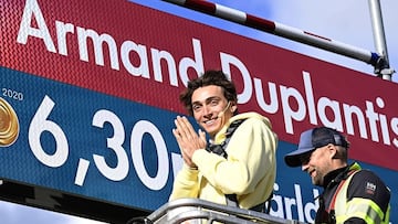 ‘Mondo’ Duplantis: “Tengo miedo a las alturas sin colchoneta debajo”