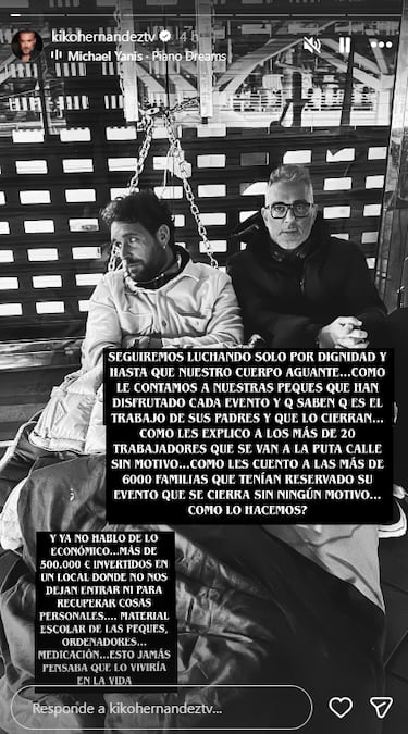 Kiko Hernández se declara en huelga de hambre en Melilla: “He recibido amenazas de muerte”