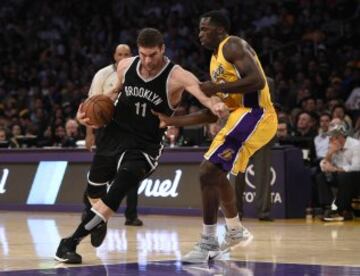 Brook López y Brandon Bass.