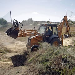 El Hércules inicia la recuperación del campo de Fontcalent