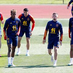 Balde y Olmo, descartes ante Escocia