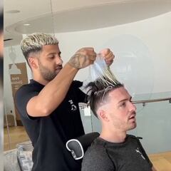 Is Grealish getting Ronaldo’s “noodle hair” look?
