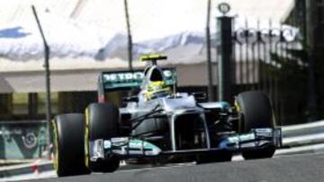 Rosberg manda; Massa, Vettel y Alonso muy cerca