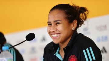Leicy Santos espera que Colombia llegue al séptimo partido.