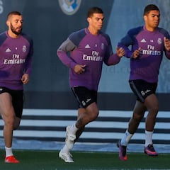 Bale y Kovacic, ausentes; Pepe, Benzema y Casemiro, al margen