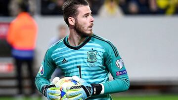 David De Gea, ante Suecia.