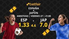 España vs. Japón: horario, dónde ver, pronósticos y estadísticas
