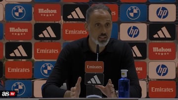 Todo el mundo hablando de si hay penalti o no y llega Matarazzo y sentencia de esta manera: para escuchar dos veces