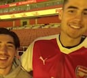 Juancho y Bellerín, nueva pareja de moda en el Arsenal