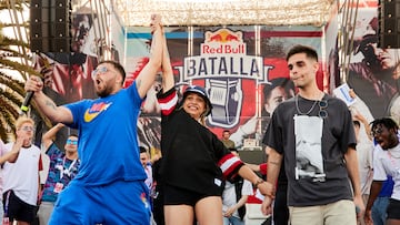 Míster Ego y Force en la final de la Regional de Red Bull en Barcelona