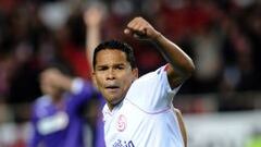 Carlos Bacca jugó 10 minutos en la victoria ante el Espanyol