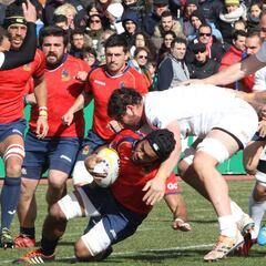 España cae dando la cara ante Georgia ante 7.200 espectadores