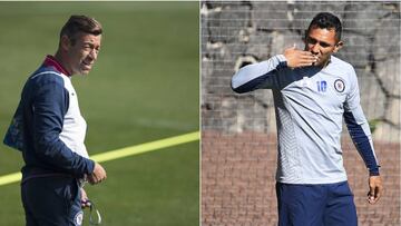 Tras la pésima forma de salir del Cruz Azul, el volante argentino arremetió contra el estratega pero Caixinha no se quedó callado.