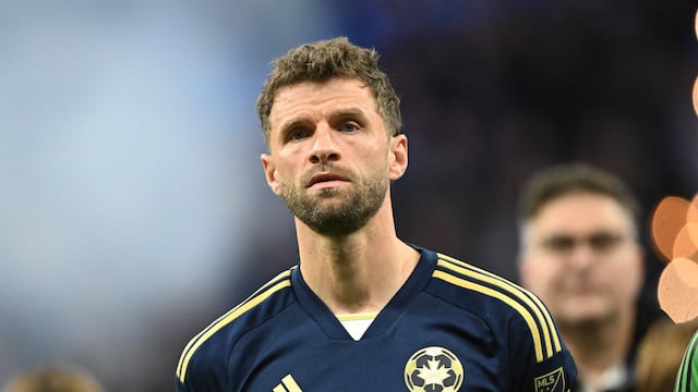 Thomas Müller durante el partido Vancouver Whitecaps vs FC Dallas en el Decision Day de la MLS 2025. Mandatory Credit: Anne-Marie Sorvin-Imagn Images