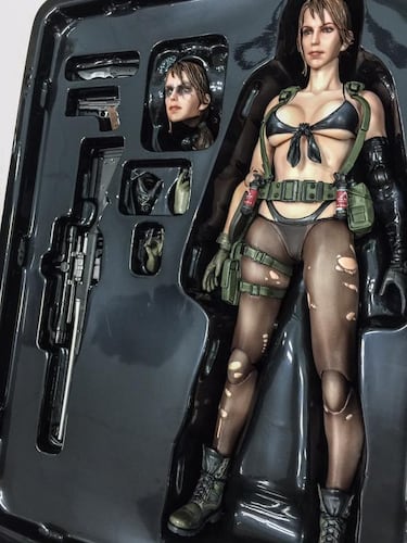 La figura de Quiet de Metal Gear Solid V es "blandita"