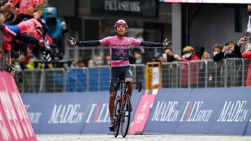 EL ciclista colombiano ganó en 2021 su segunda gran vuelta en el Giro de Italia tras conseguir el Tour de Francia en 2019.